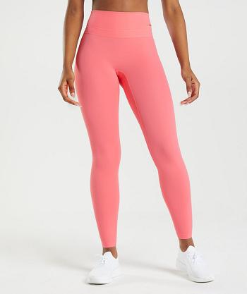 Leggins Gymshark Whitney High Rise Mujer Rosas | CO 2925AHK